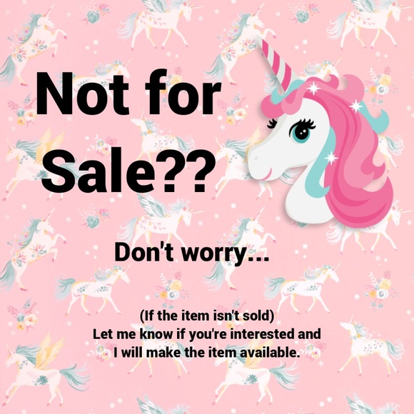 Other - Item You Like is Listed "Not for Sale"??? Other - Item You Like is Listed "Not for Sale"???
